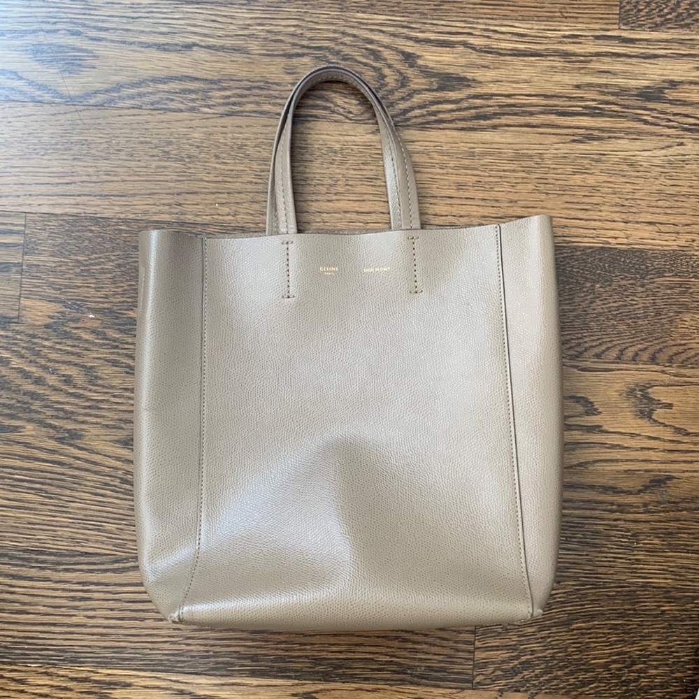 Authentic Celine Vertical Cabas tote bag
